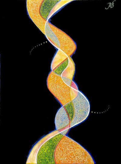 acrylic
painting
rhythmic
movement
